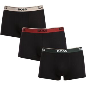 BOSS 3PACK pánské boxerky černé (50517827 968) M BOSS 3PACK pánské boxerky černé (50517827 968) M
