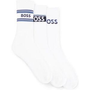 BOSS 3PACK ponožky bílé (50502027 100) uni BOSS 3PACK ponožky bílé (50502027 100) uni