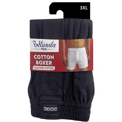 Bellinda Pánské bavlněné boxerky vel. 3XL 1 ks černé Bellinda Pánské bavlněné boxerky vel. 3XL 1 ks černé
