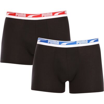 Puma 2PACK pánské boxerky černé (701221416 004) M Puma 2PACK pánské boxerky černé (701221416 004) M
