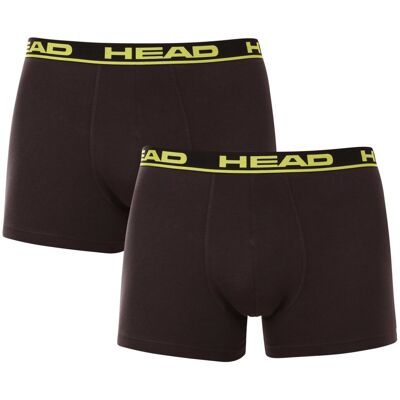 HEAD 2PACK pánské boxerky šedé (701202741 009) M HEAD 2PACK pánské boxerky šedé (701202741 009) M