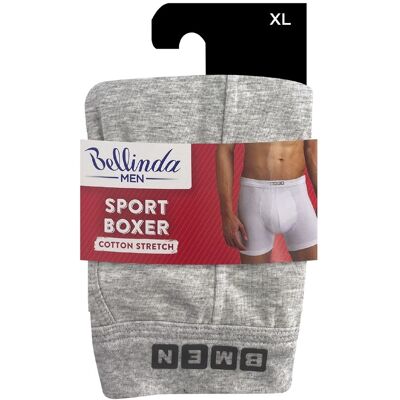 Bellinda Pánské bavlněné boxerky Sport vel. XL 1 ks šedé Bellinda Pánské bavlněné boxerky Sport vel. XL 1 ks šedé