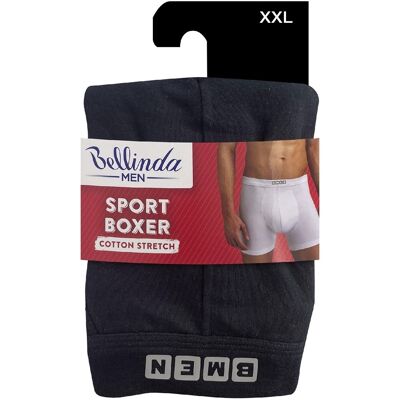 Bellinda Pánské bavlněné boxerky Sport vel. XXL 1 ks černé Bellinda Pánské bavlněné boxerky Sport vel. XXL 1 ks černé