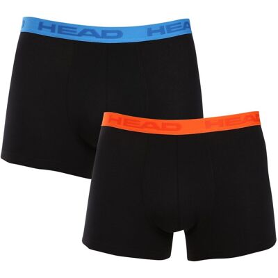 HEAD 2PACK pánské boxerky černé (701229007 001) M HEAD 2PACK pánské boxerky černé (701229007 001) M
