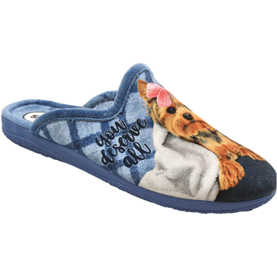 SANTÉ Dámské pantofle AB/29283 AZUL v.40 SANTÉ Dámské pantofle AB/29283 AZUL v.40