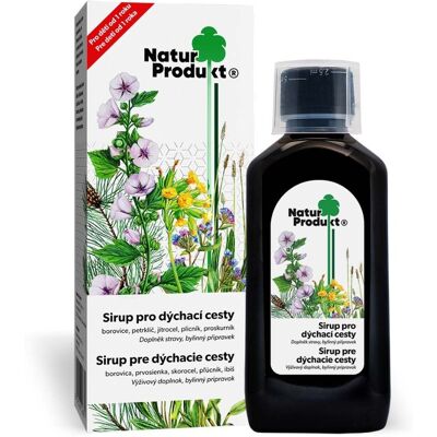 Naturprodukt Sirup pro dýchací cesty 200 ml Naturprodukt Sirup pro dýchací cesty 200 ml