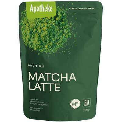 Apotheke Organic Matcha Latte 250 g Apotheke Organic Matcha Latte 250 g