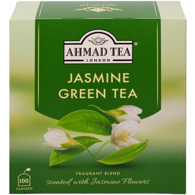 Ahmad Tea Green Jasmine Tea porcovaný čaj 100x2 g Ahmad Tea Green Jasmine Tea porcovaný čaj 100x2 g