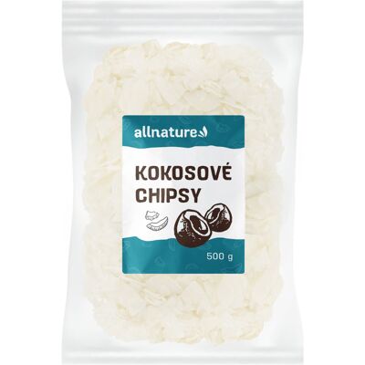 Allnature Kokosové chipsy 500 g Allnature Kokosové chipsy 500 g