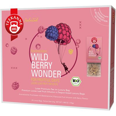 Teekanne Wild Berry luxury Bags BIO 20x5,5 g Teekanne Wild Berry luxury Bags BIO 20x5,5 g