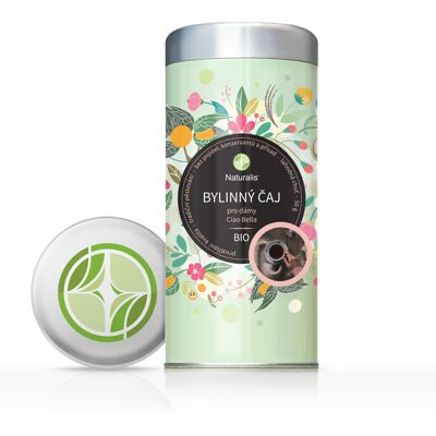 Naturalis Ciao Bella BIO bylinný čaj pro dámy 50 g Naturalis Ciao Bella BIO bylinný čaj pro dámy 50 g