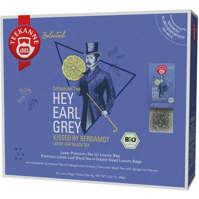 Teekanne Hey Earl Grey Luxury Bags BIO 20x4 g Teekanne Hey Earl Grey Luxury Bags BIO 20x4 g
