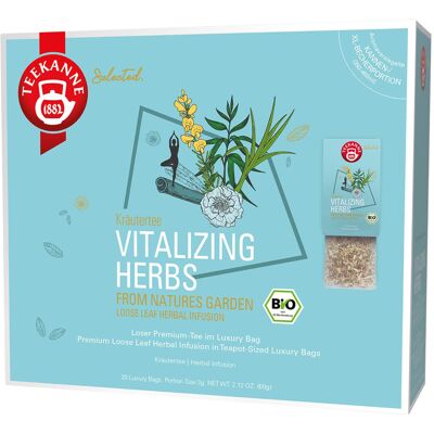 Teekanne Vitalizing Herbs Luxury Bags BIO 20x3 g Teekanne Vitalizing Herbs Luxury Bags BIO 20x3 g