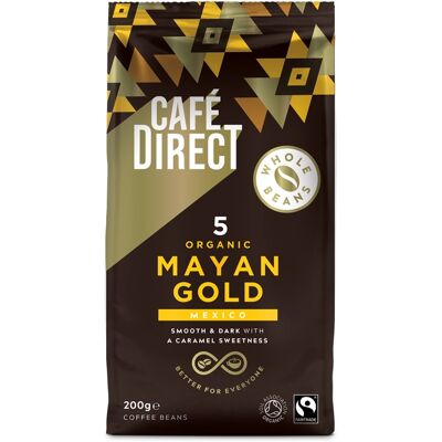 Cafedirect Mayan Gold Bio 200g Káva Cafedirect Mayan Gold Bio 200g Káva