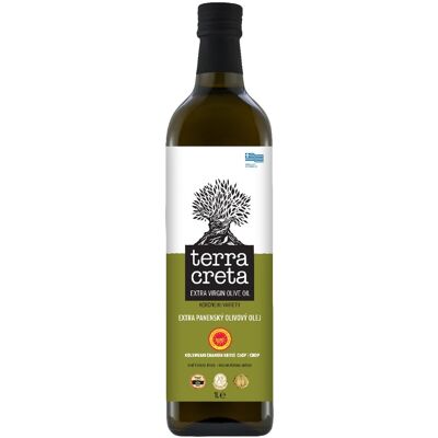 Terra Creta Estate Extra Virgin olivový olej Kolymvari 1 l Terra Creta Estate Extra Virgin olivový olej Kolymvari 1 l