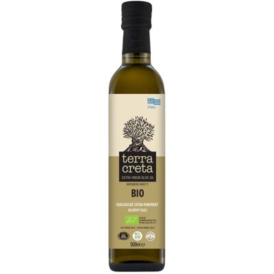 Terra Creta Estate Extra Virgin olivový olej BIO 500 ml Terra Creta Estate Extra Virgin olivový olej BIO 500 ml