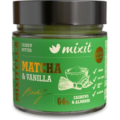 MIXIT Mixitella od Besky matcha s vanilkou 220 g MIXIT Mixitella od Besky matcha s vanilkou 220 g