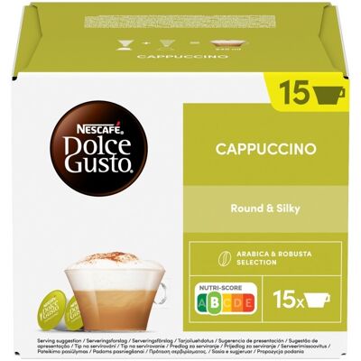 Nescafé Dolce Gusto Cappuccino kávové kapsle 30 ks Nescafé Dolce Gusto Cappuccino kávové kapsle 30 ks