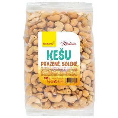 Wolfberry Pražené solené kešu ořechy - Ořechy Wolfberry Pražené solené kešu ořechy - Ořechy