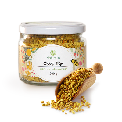 Naturalis Včelí pyl rouskovaný 200 g Naturalis Včelí pyl rouskovaný 200 g