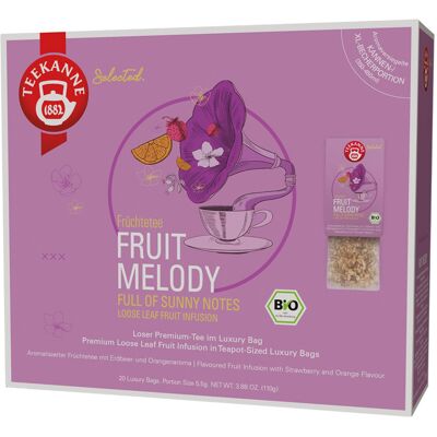 Teekanne Fruit Melody Luxury Bags BIO 20x5,5 g Teekanne Fruit Melody Luxury Bags BIO 20x5,5 g