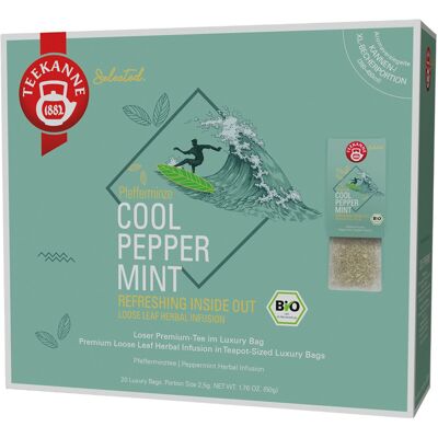 Teekanne Cool Peppermint Luxury Bags BIO 20x2,5 g Teekanne Cool Peppermint Luxury Bags BIO 20x2,5 g