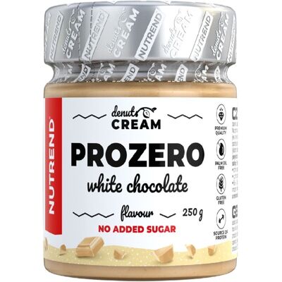 Nutrend DeNuts Cream Prozero bílá čokoláda 250 g Nutrend DeNuts Cream Prozero bílá čokoláda 250 g