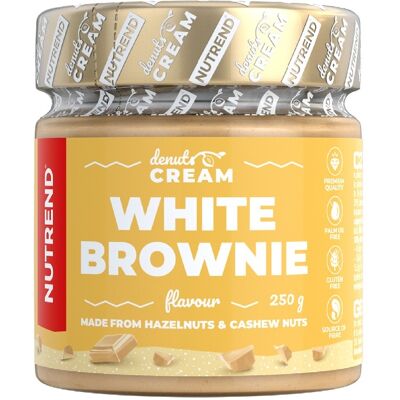 Nutrend DeNuts Cream white brownie 250 g Nutrend DeNuts Cream white brownie 250 g
