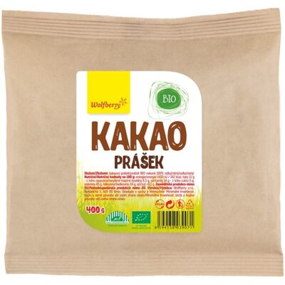 Wolfberry BIO Kakao prášek 400 g Wolfberry BIO Kakao prášek 400 g