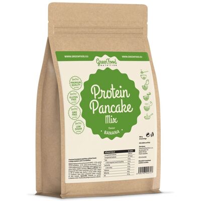 GreenFood Nutrition Proteinové palačinky banán 500 g GreenFood Nutrition Proteinové palačinky banán 500 g