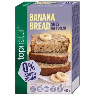 Topnatur Směs na pečení Banana bread 400 g Topnatur Směs na pečení Banana bread 400 g
