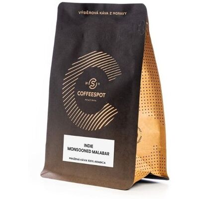 Coffeespot India Monsooned Malabar zrnková káva 250 g Coffeespot India Monsooned Malabar zrnková káva 250 g