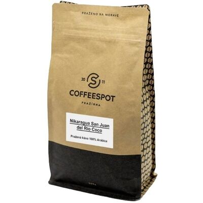 Coffeespot Nikaragua San Juan del Río Coco zrnková káva 500 g Coffeespot Nikaragua San Juan del Río Coco zrnková káva 500 g