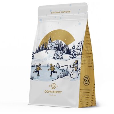 Coffeespot Vánoční směs zrnková káva 250 g Coffeespot Vánoční směs zrnková káva 250 g