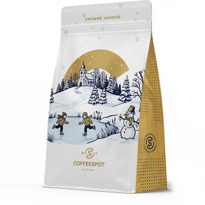 Coffeespot Vánoční směs zrnková káva 1000 g Coffeespot Vánoční směs zrnková káva 1000 g