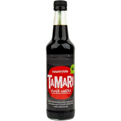 Country Life Tamari sójová omáčka BIO 500 ml Country Life Tamari sójová omáčka BIO 500 ml