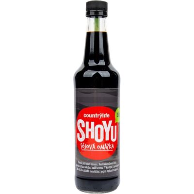 Country Life Shoyu sójová omáčka BIO 500 ml Country Life Shoyu sójová omáčka BIO 500 ml