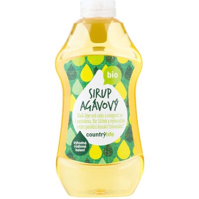 Country Life Agávový Sirup - Organické Sladidlo - 874ml Country Life Agávový Sirup - Organické Sladidlo - 874ml