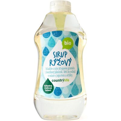 Country Life Sirup rýžový BIO 874 ml Country Life Sirup rýžový BIO 874 ml