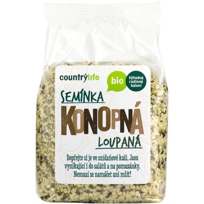Country Life Konopná semínka loupaná BIO 250 g Country Life Konopná semínka loupaná BIO 250 g