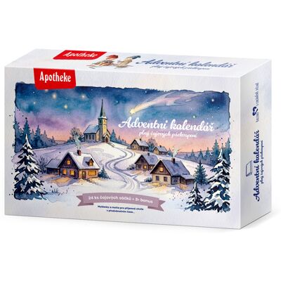 Apotheke Adventní kalendář čajových překvapení 27 ks Apotheke Adventní kalendář čajových překvapení 27 ks