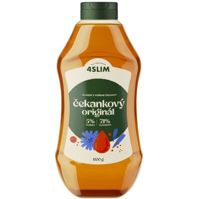 4Slim Sladidlo z kořene čekanky - Nízkosacharidové, veganské, 1200g 4Slim Sladidlo z kořene čekanky - Nízkosacharidové, veganské, 1200g