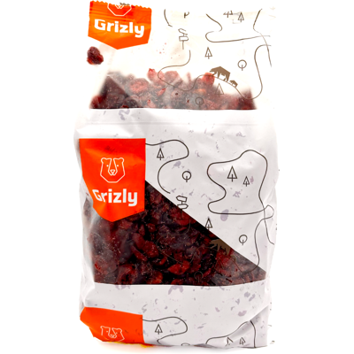Grizly Brusinky sušené půlené 1000 g Grizly Brusinky sušené půlené 1000 g