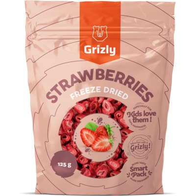 Grizly Jahody lyofilizované XXL 125 g Grizly Jahody lyofilizované XXL 125 g