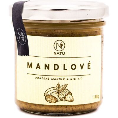 NATU Mandlový krém pražený 140 g NATU Mandlový krém pražený 140 g