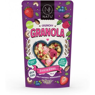 NATU Granola Lesní plody 350 g NATU Granola Lesní plody 350 g