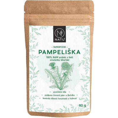 NATU Pampeliška prášek 90 g NATU Pampeliška prášek 90 g