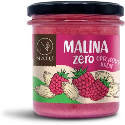 NATU Malina zero ořechový krém 300 g NATU Malina zero ořechový krém 300 g