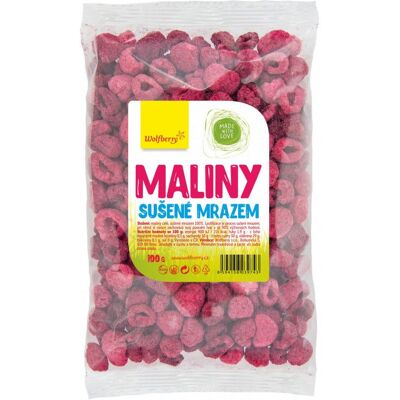 Wolfberry Lyofilizované Maliny - Sušené ovoce Wolfberry Lyofilizované Maliny - Sušené ovoce