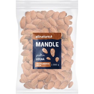 Uzené mandle Allnature - Ořechy Uzené mandle Allnature - Ořechy